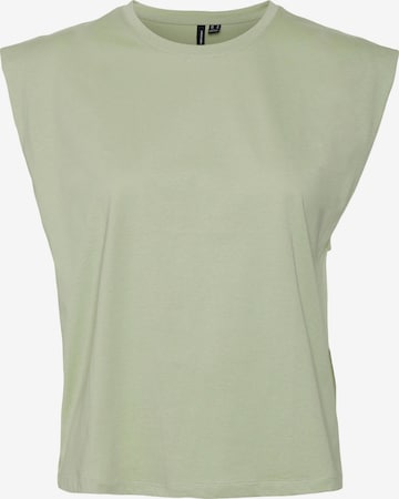 VERO MODA - Camiseta 'Panna Glenn' en verde: frente