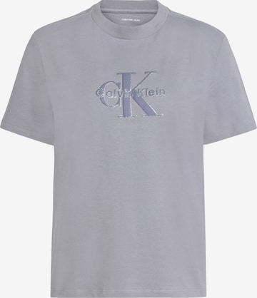 Calvin Klein Jeans Футболка в Серый: спереди