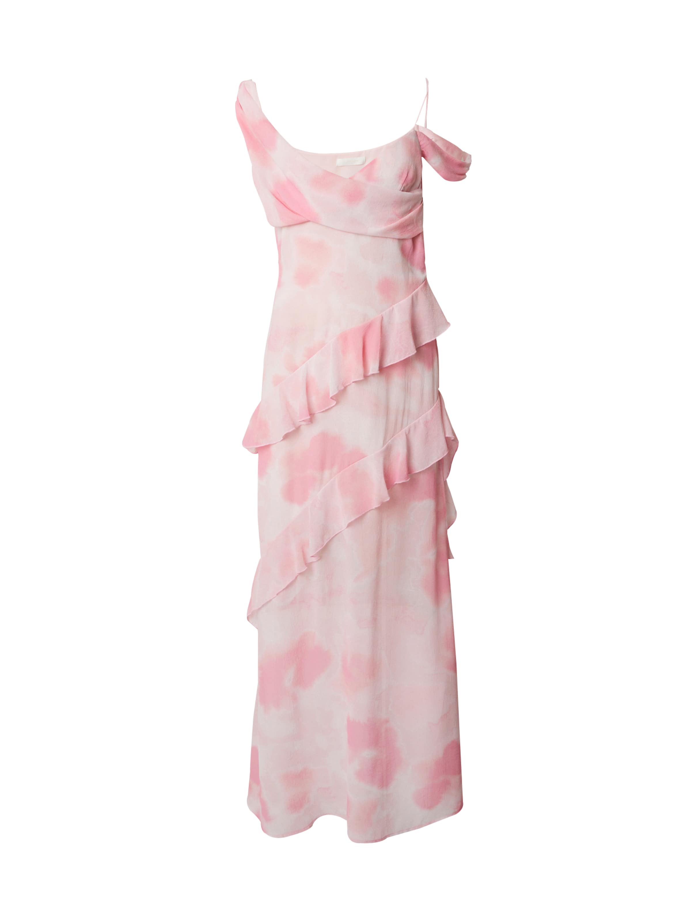 LeGer by Lena Gercke Βραδινό φόρεμα 'Theres' σε ρόδινο / ροζ παστέλ / λευκό, Άποψη προϊόντος