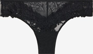 INTIMISSIMI Thong in Black: front