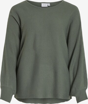 VILA Sweater in Green: front