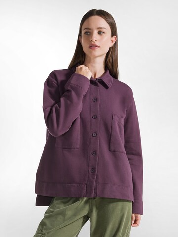 Chemisier DEHA en violet : devant