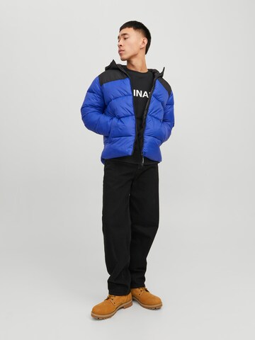 JACK & JONES Between-Season Jacket 'Toby' in Blue