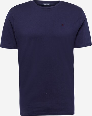 Tricou de la Tommy Hilfiger Underwear pe albastru: față