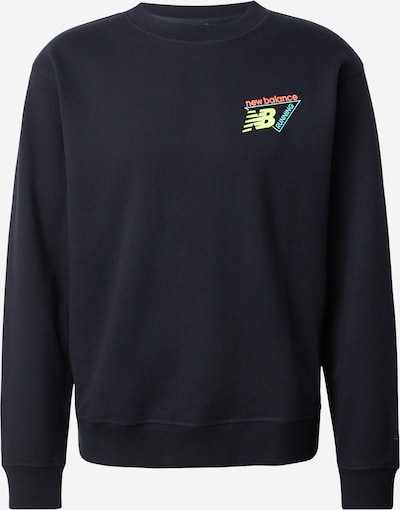 new balance Sweater majica veličine S u petrol / svijetlozelena / crvena / crna, Pregled proizvoda