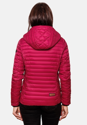 MARIKOO Between-season jacket 'Samtpfote' in Pink