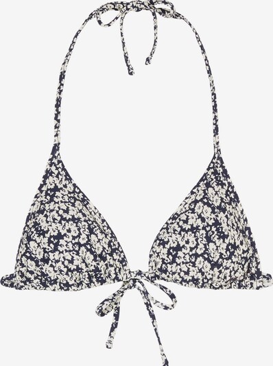 Marc O'Polo Triangel-Bikini-Top ' Allover ' in dunkelblau / weiß, Produktansicht