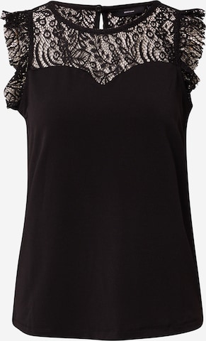 VERO MODA - Blusa 'Alberta' en negro: frente