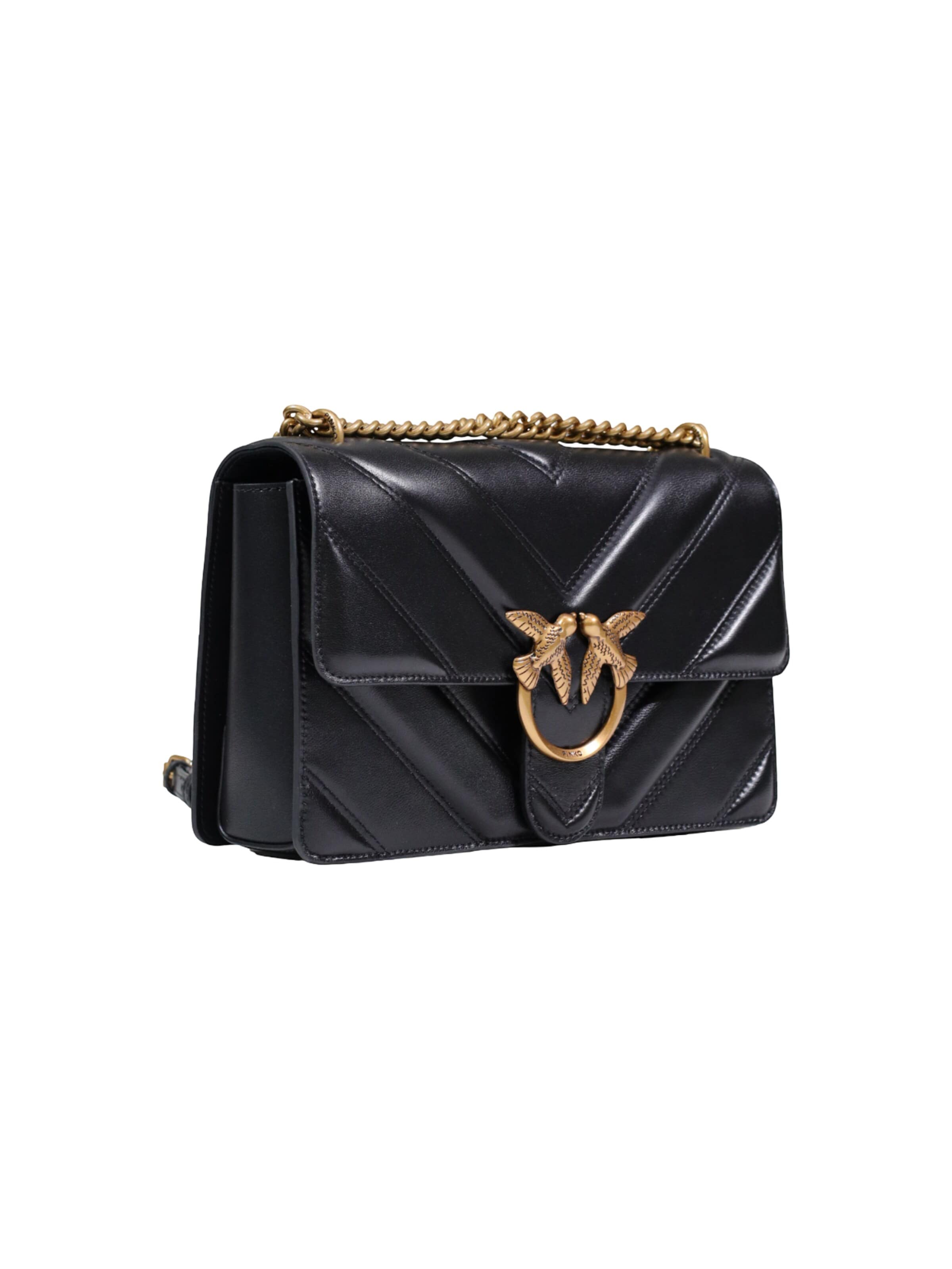 Sac bandoulière 'LOVE ONE CLASSIC LIGHT DC 104549 A26Z' PINKO en noir