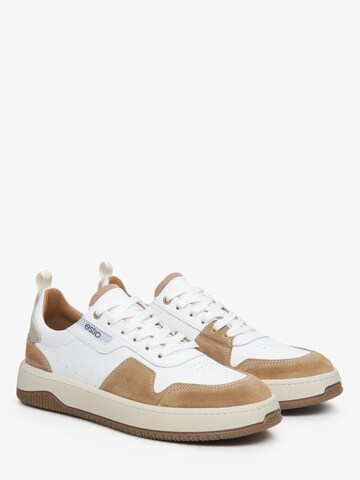Estro Sneakers laag '09-4286' in Bruin: voorkant