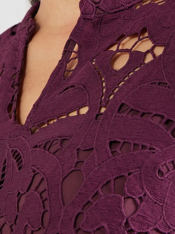 ONLY Carmakoma Coctailkjole i rød