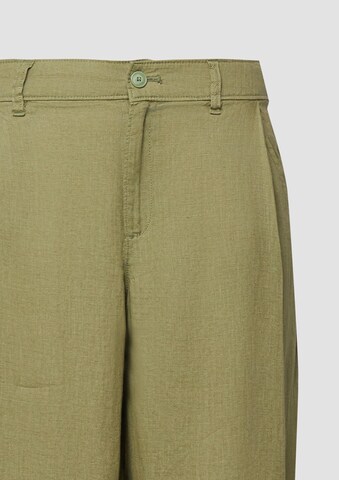 s.Oliver Wide leg Trousers in Green