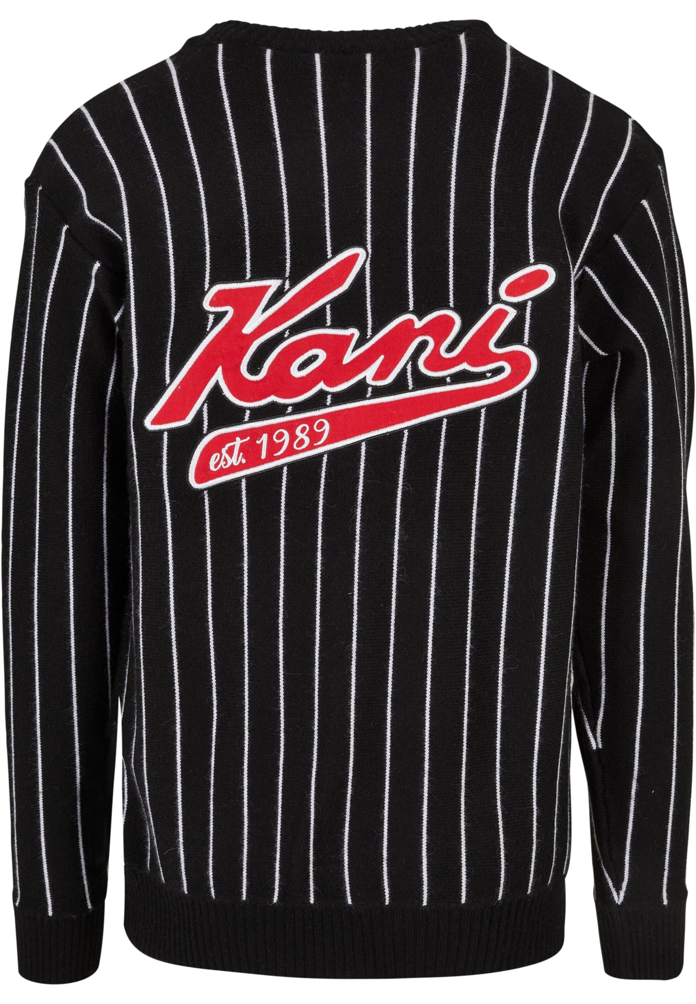 Karl Kani Strickjacke in Schwarz