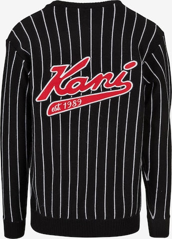 Karl Kani Knit Cardigan in Black