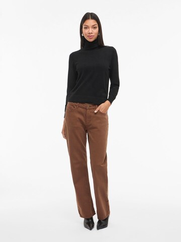 VILA Regular Jeans 'MARIA' in Bruin