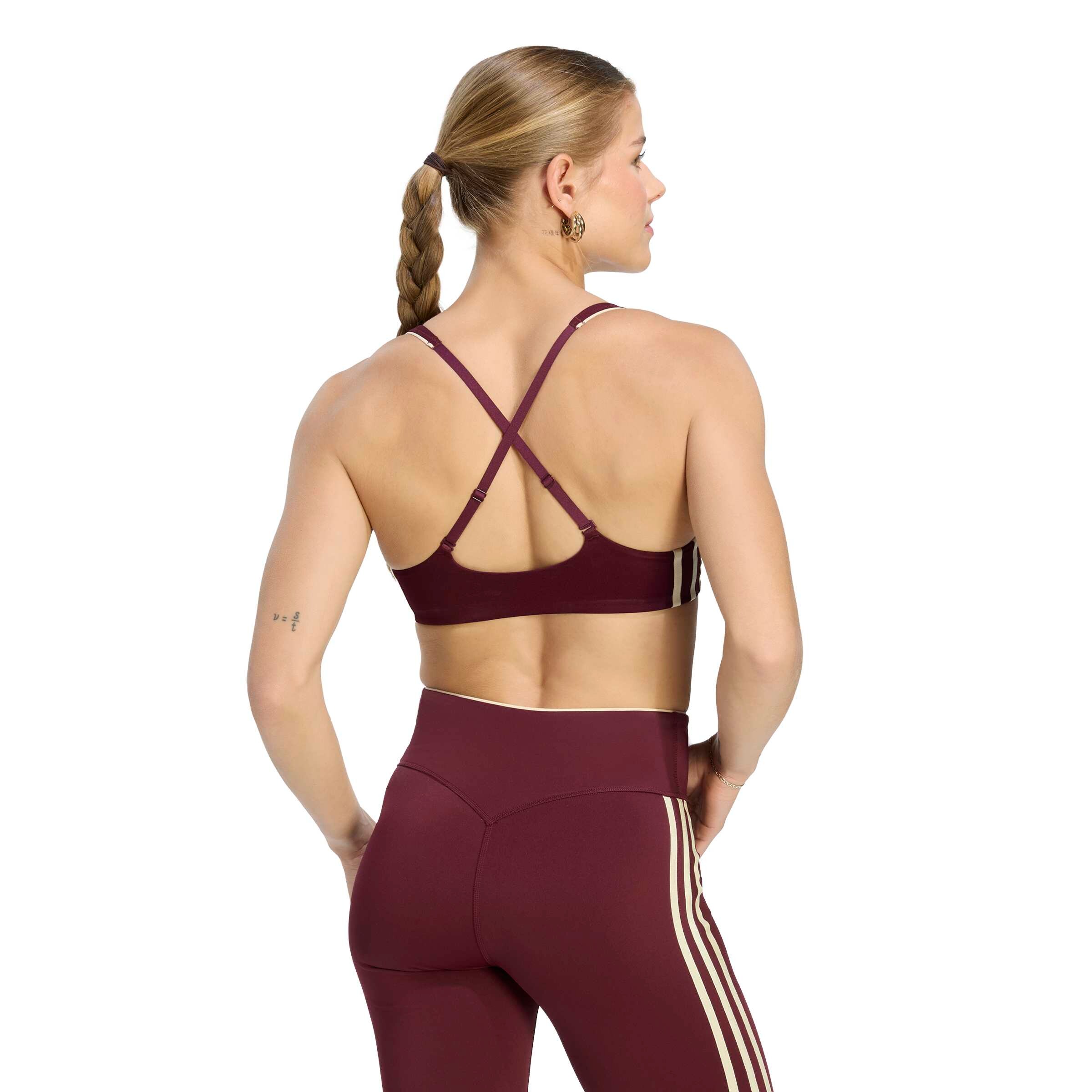ADIDAS PERFORMANCE Kolmio Urheilurintaliivit värissä punainen