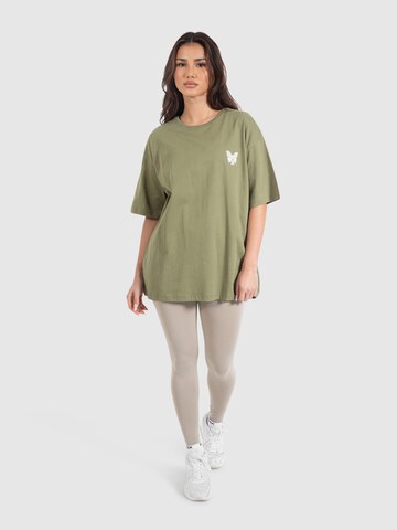 Smilodox Oversized shirt 'Payton' in Groen