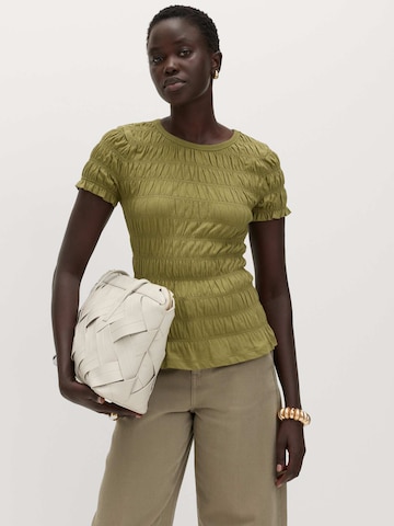 Marks & Spencer Shirt in Yellow: front