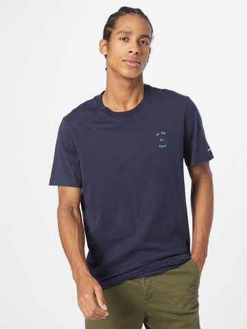 ARMEDANGELS Shirt 'Adoni' in Blue: front