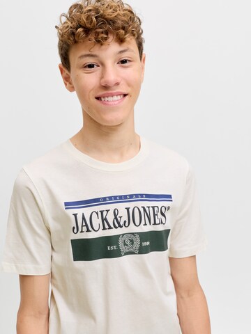 Jack & Jones Junior Koszulka 'JORFREDERIKSBERG' w kolorze biały