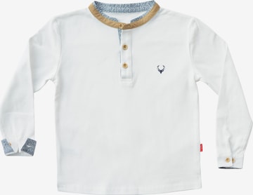 Mogo Shirt 'Gabris' in Weiß: Vorderseite