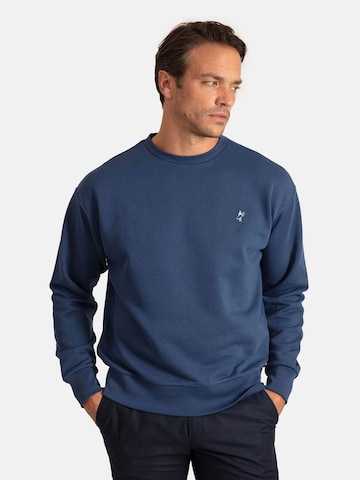 Jacey Quinn Sweatshirt in Blue: front