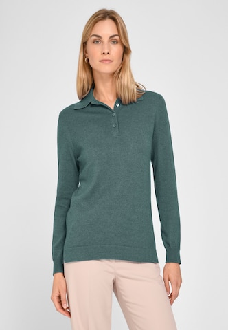 Peter Hahn Sweater 'Silk' in Green: front