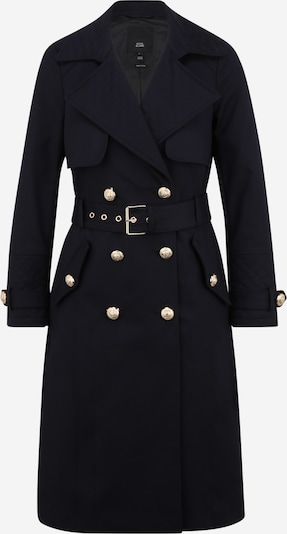 River Island Petite Manteau mi-saison en bleu marine, Vue avec produit