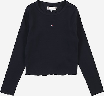 TOMMY HILFIGER Skjorte 'Essential' i blå: forside