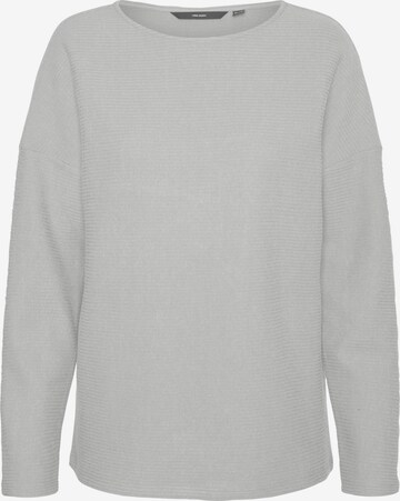 VERO MODA Sweater 'Augusta' in Grey: front