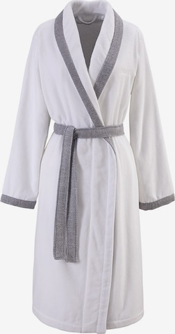 BOSS Long Bathrobe 'LORD' in White: front