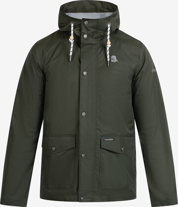 Schmuddelwedda Weatherproof jacket in Green: front
