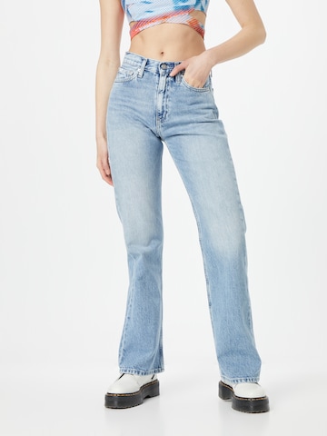 Calvin Klein Jeans Boot cut Jeans in Blue: front