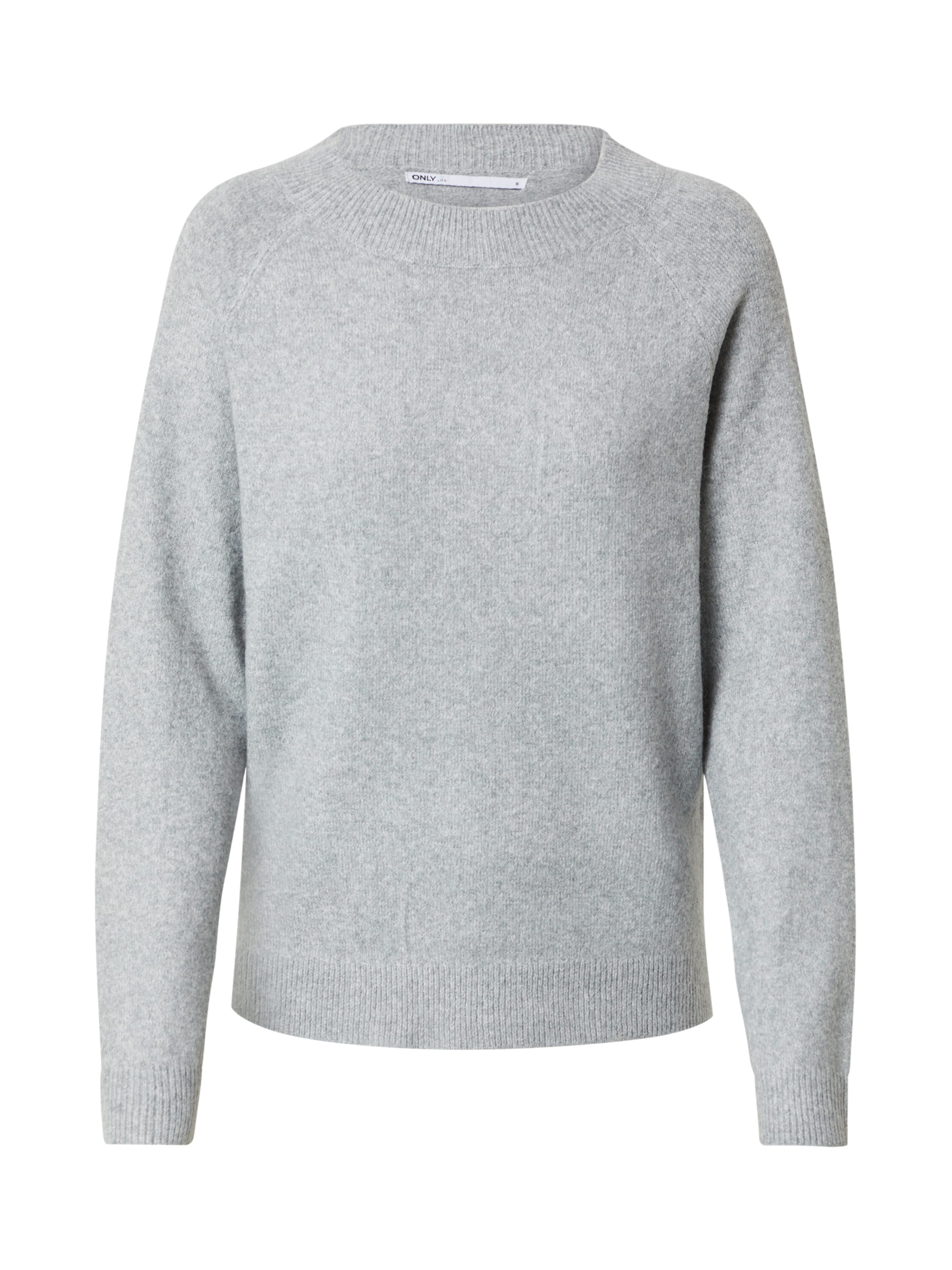 ONLY Свитер 'ONLRica' в Серый: спереди