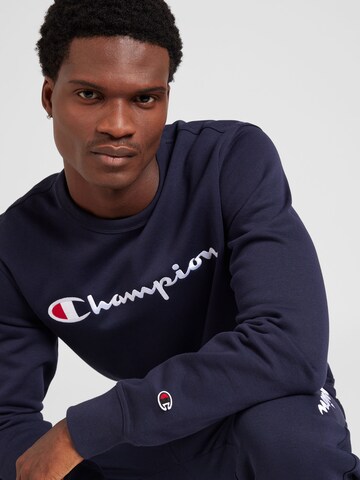 Felpa di Champion Authentic Athletic Apparel in blu