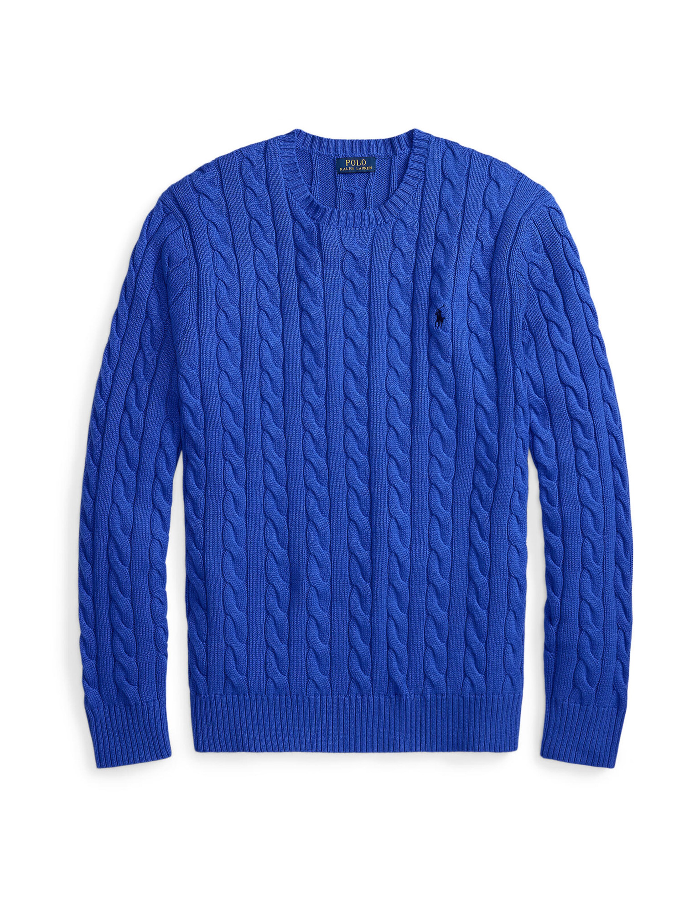 Polo Ralph Lauren Big & Tall - Pullover 'DRIVER' em azul: frente