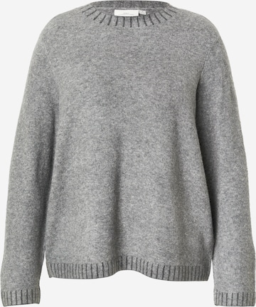 ONLY Carmakoma Neulepaita 'CARFINA' värissä harmaa: etupuoli