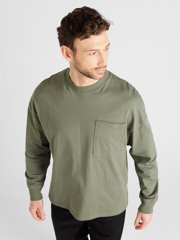 T-Shirt 'CLEAN' JACK & JONES en vert : devant