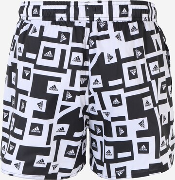 ADIDAS SPORTSWEAR Board shorts 'Graphic ' in Black