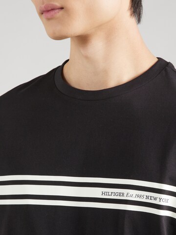 TOMMY HILFIGER Μπλουζάκι σε μαύρο