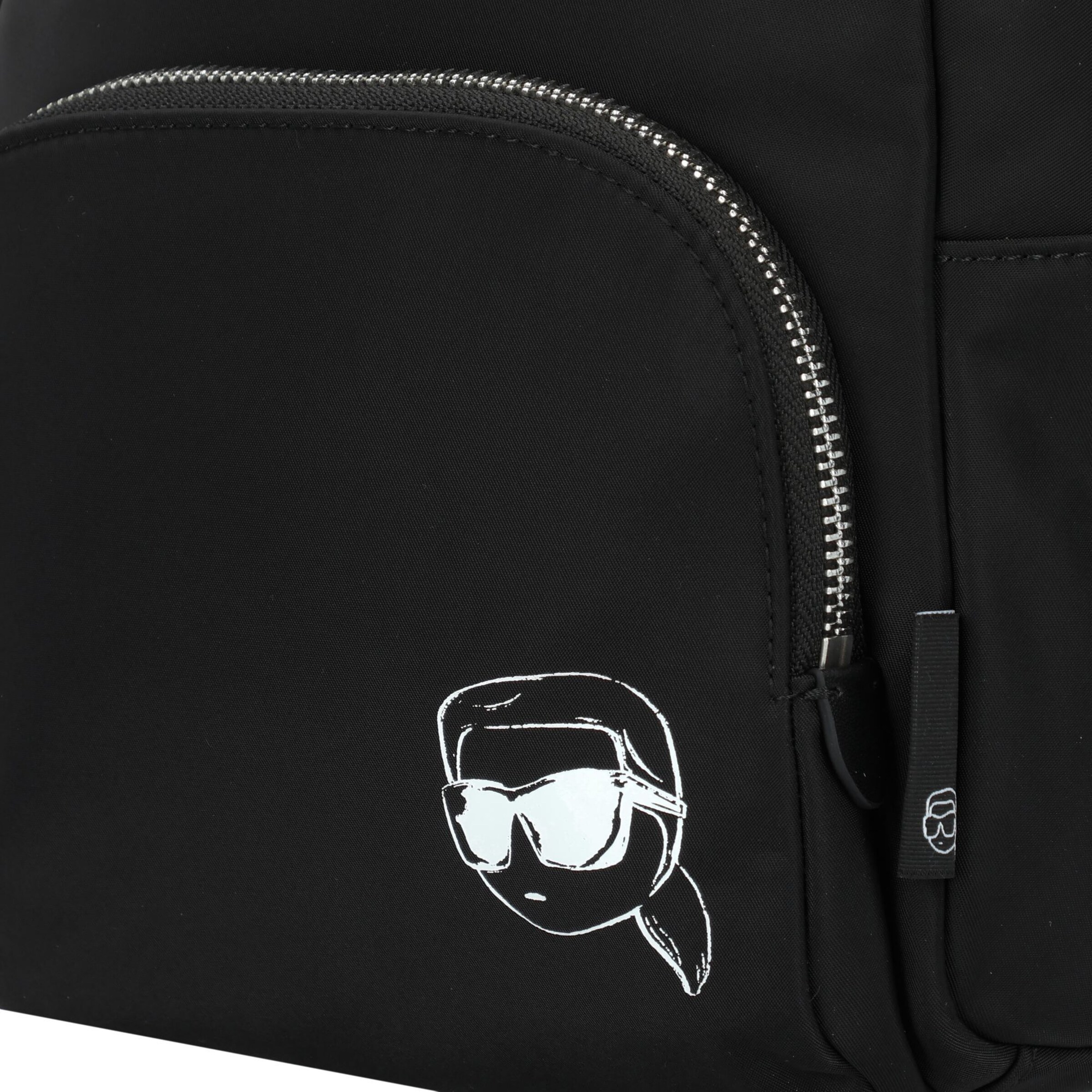 Sac à dos 'Ikon' Karl Lagerfeld en noir