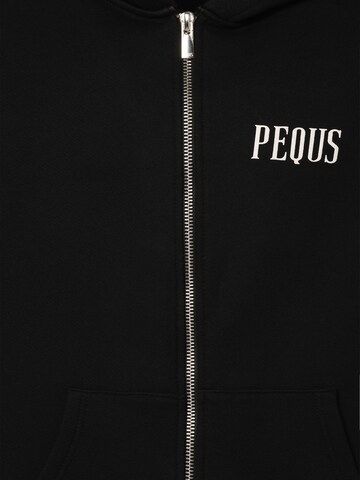 Pequs Sweatvest in Zwart