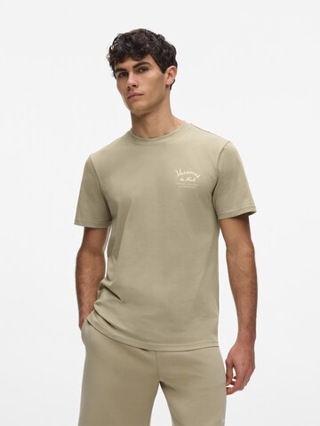 Maglietta 'Vacances' di Karl Lagerfeld in verde: frontale