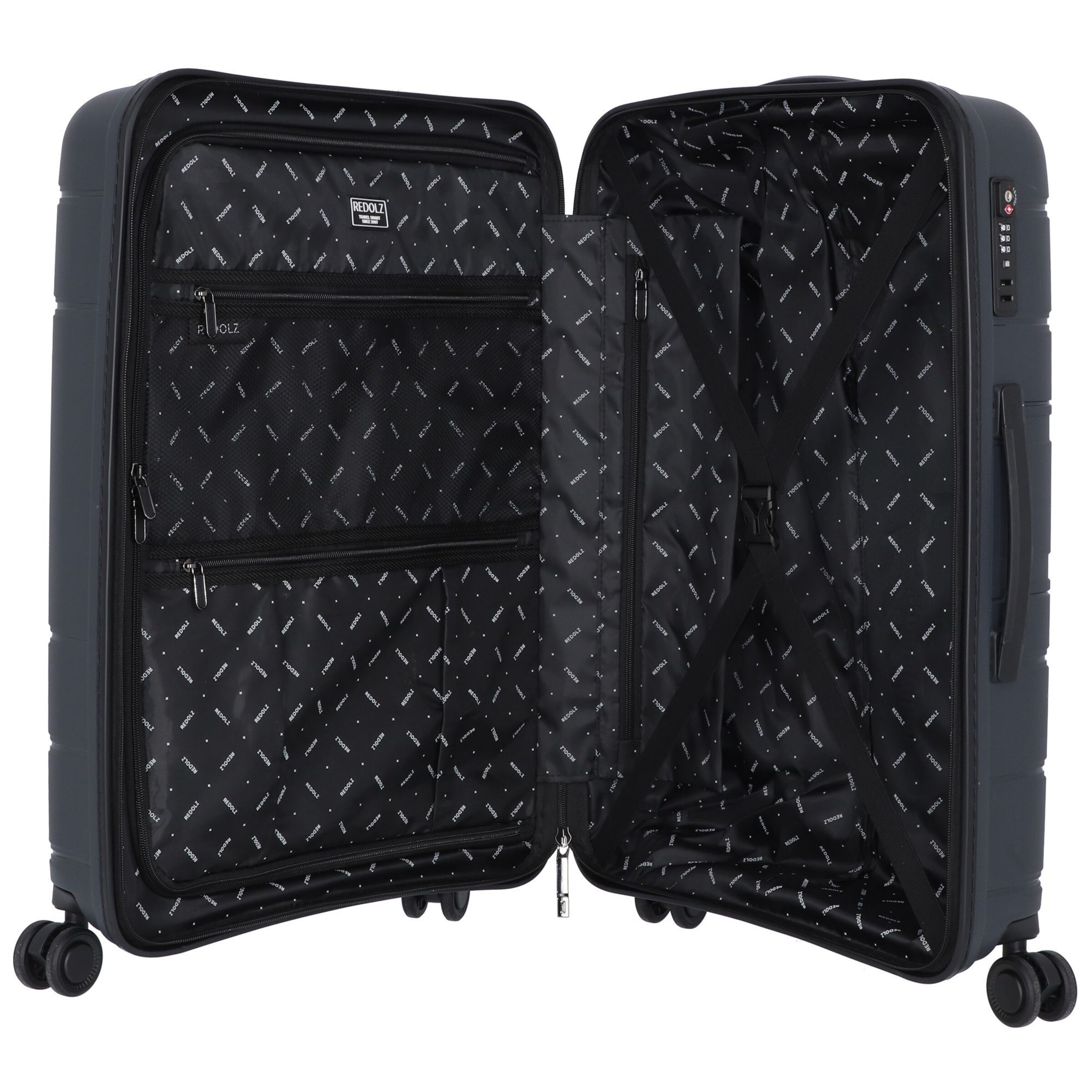 Redolz Suitcase set in Grey