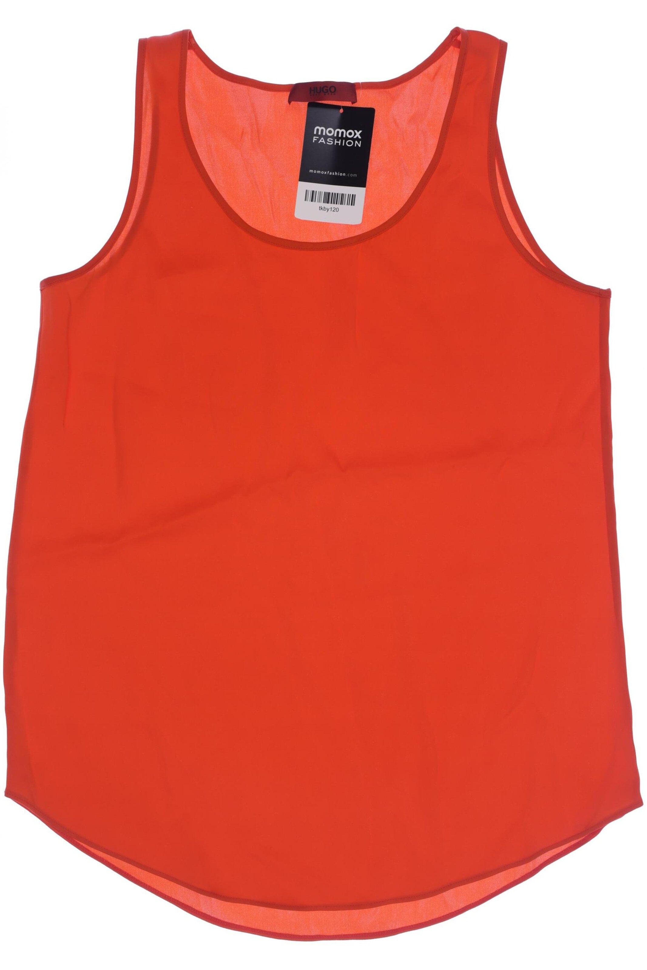 HUGO Top & Shirt in XS in Orange: front