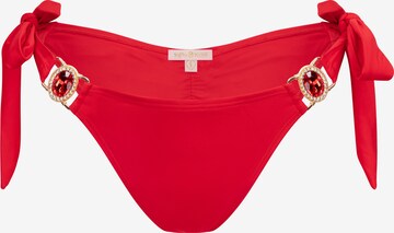 sarkans Moda Minx Bikini apakšdaļa 'Amour': no priekšpuses