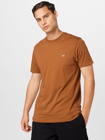 Iriedaily T-shirt i brun: framsida