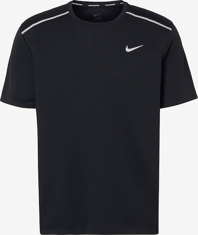 NIKE Функциональная футболка 'MILER' в размере S в Черный, Обзор товара