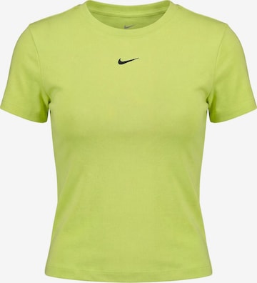Nike Sportswear T-shirt 'CHLL' i grön: framsida