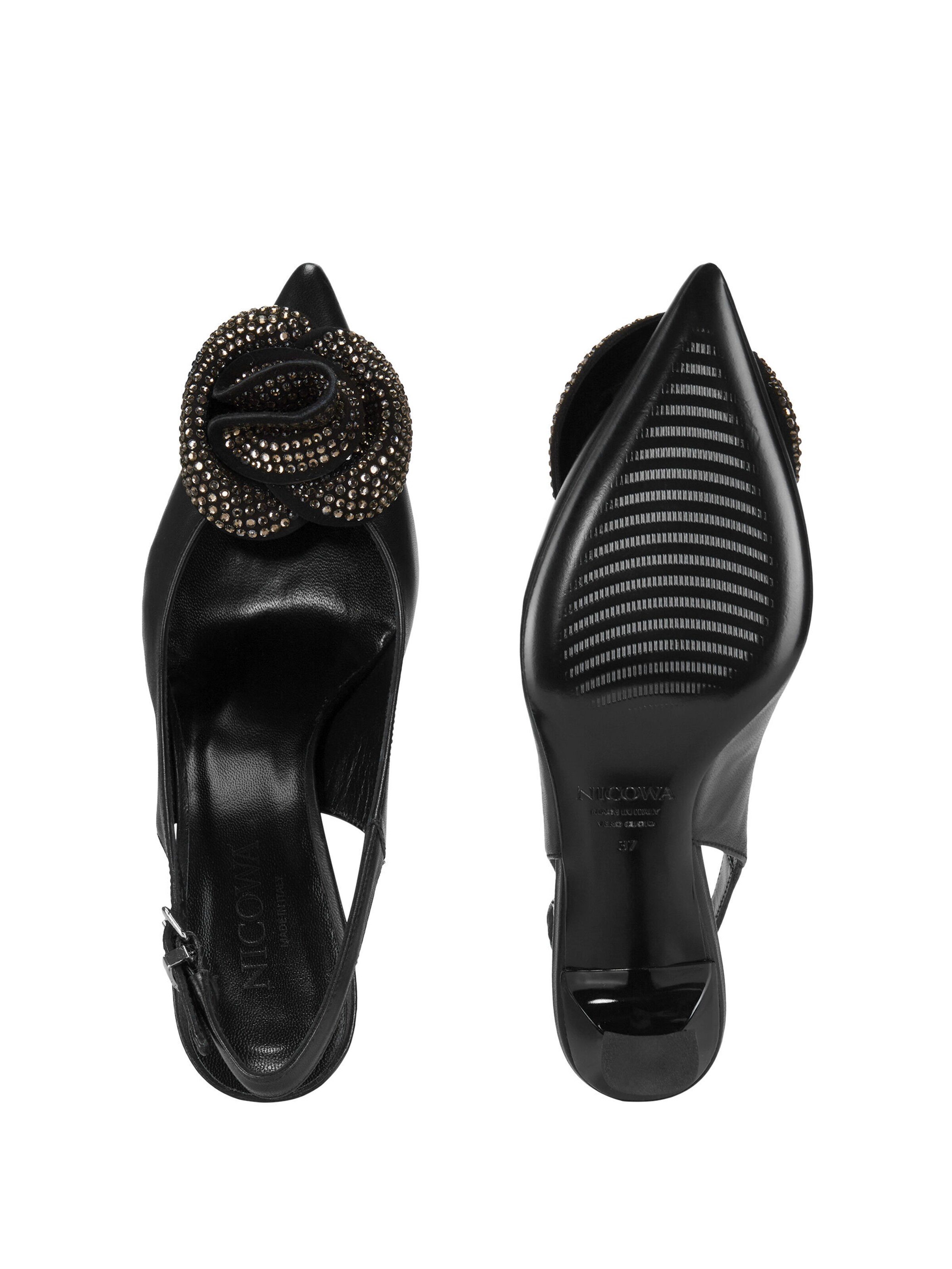 Escarpins à bride arrière 'FLONAWIA' Nicowa en noir
